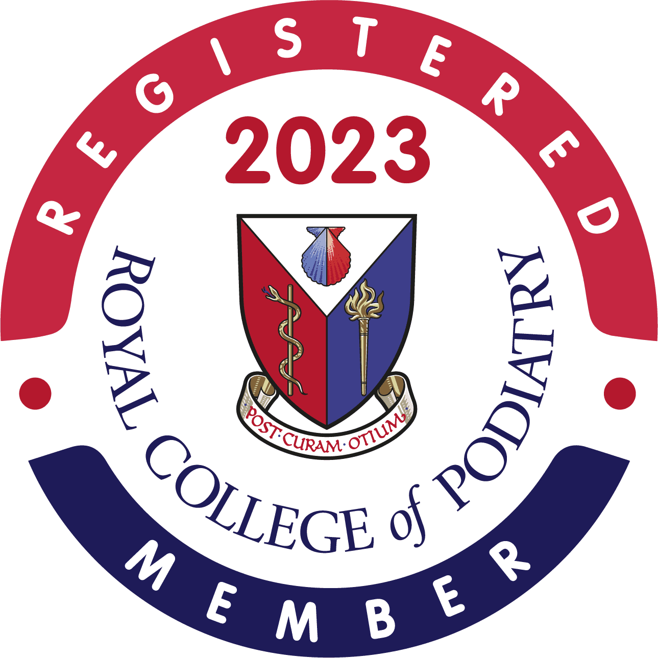 Registered Member of Royal College of Podiatry